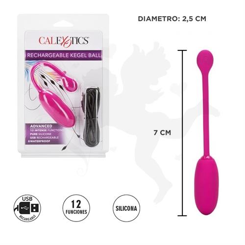 Kegel Ball Advanced bala vibradora con carga USB